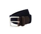 GANT Men's Elastic Braid Belt - Blue