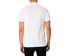 GANT Men's Regular Shield Pique Polo Shirt - White