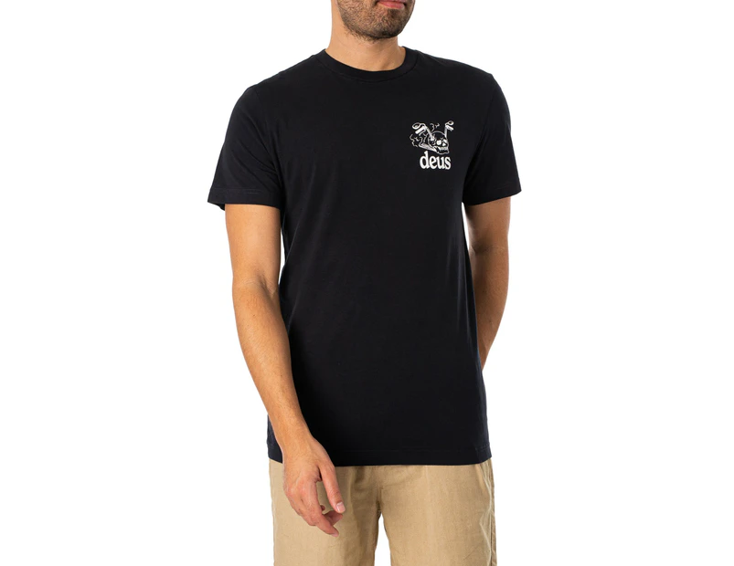 Deus Ex Machina Men's Crossroad T-Shirt - Black