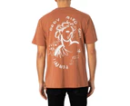 Pompeii Men's Spa Graphic T-Shirt - Red