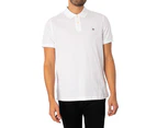 GANT Men's Regular Shield Pique Polo Shirt - White