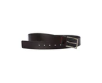 HUGO Men's Giaspo Leather Belt - Brown