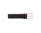 HUGO Men's Giaspo Leather Belt - Brown