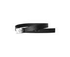 HUGO Men's Gary Metal Buckle Belt - Black