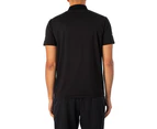 EA7 Men's Ventus Chest Logo Polo Shirt - Black