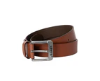 Levi's Men's Metal Buckle Leather Belt - Brown