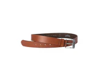 Levi's Men's Metal Buckle Leather Belt - Brown