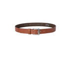 Levi's Men's Metal Buckle Leather Belt - Brown