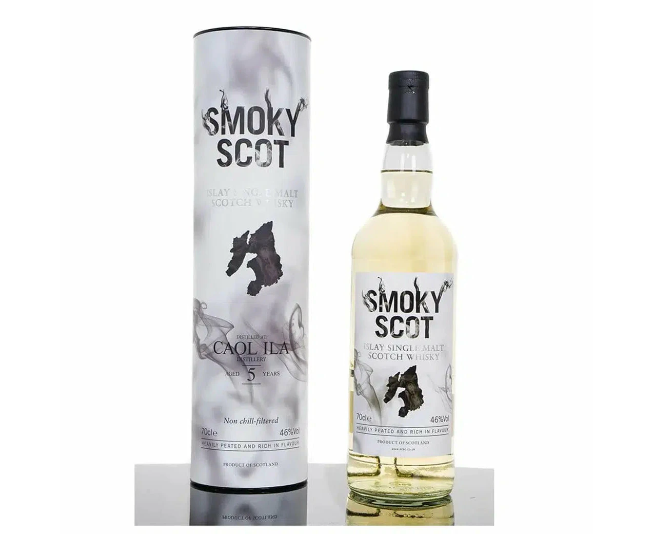 Smoky Scot Caol Ila 5 Year Old Single Malt Scotch Whisky 700ml