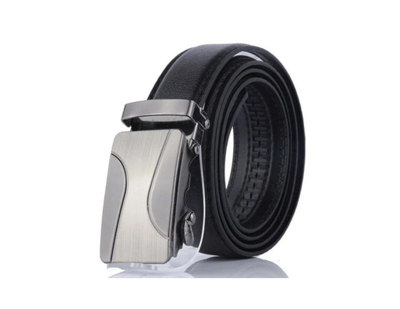 Belts Men's Leather Automatic Buckle Fashion Adjustable Dress