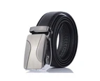 Belts Men's Leather Automatic Buckle Fashion Adjustable Dress