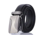 Belts Men's Leather Automatic Buckle Fashion Adjustable Dress