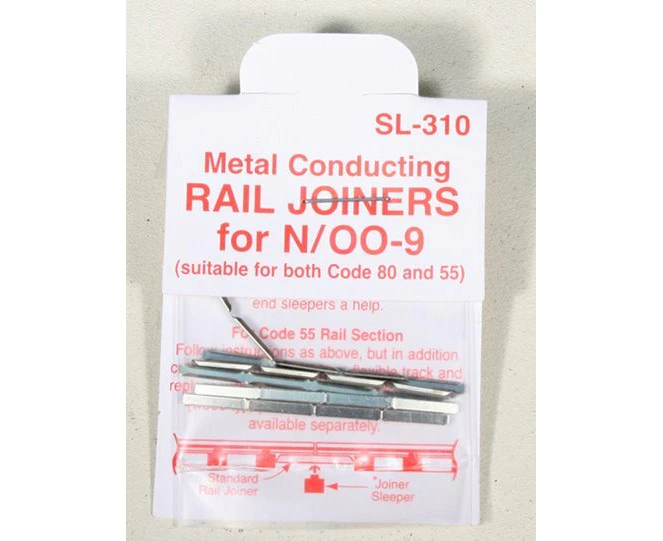 Peco Rail Joiners N/Silver(12) - 66-Sl310