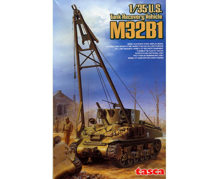 Asuka 1/35 U.S. Army M32B1 Tank Recovery Vehicle Plastic Model Kit