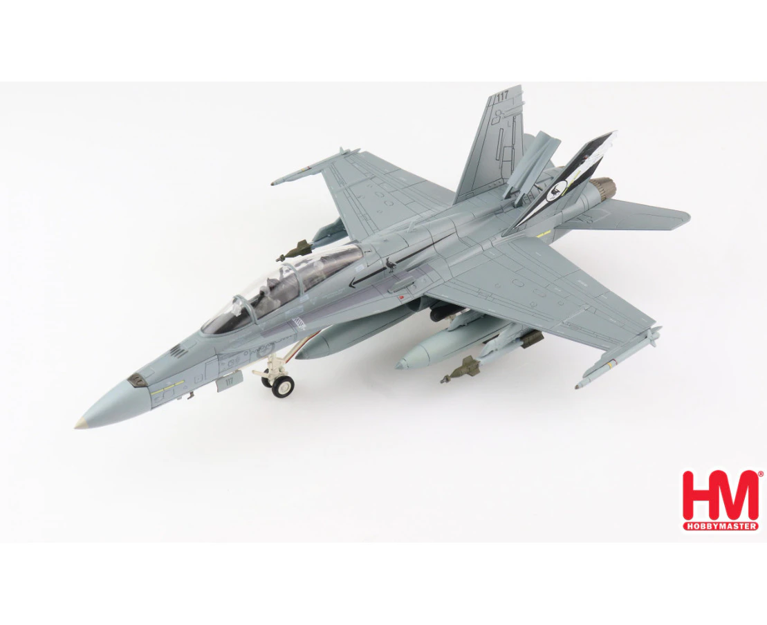 Hobby Master 1/72 HA3570 F/A-18B Hornet A21-117 75 SQN RAAF Dec 2021 Final Flight