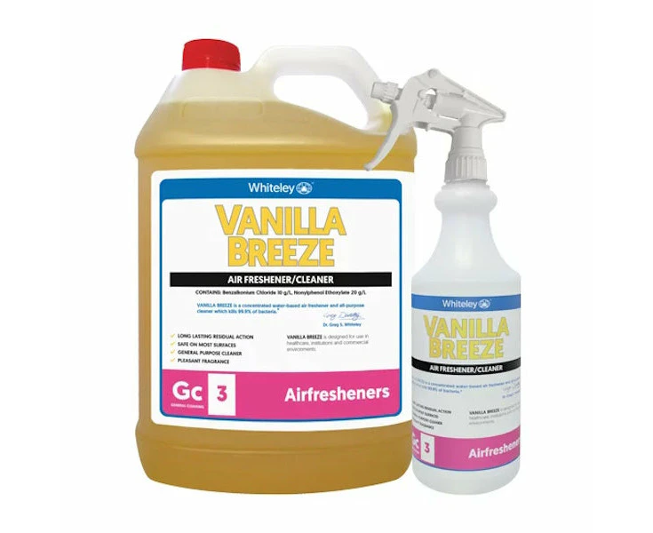 Whiteley Vanilla Breeze Air Freshener and Cleaner-5Lt