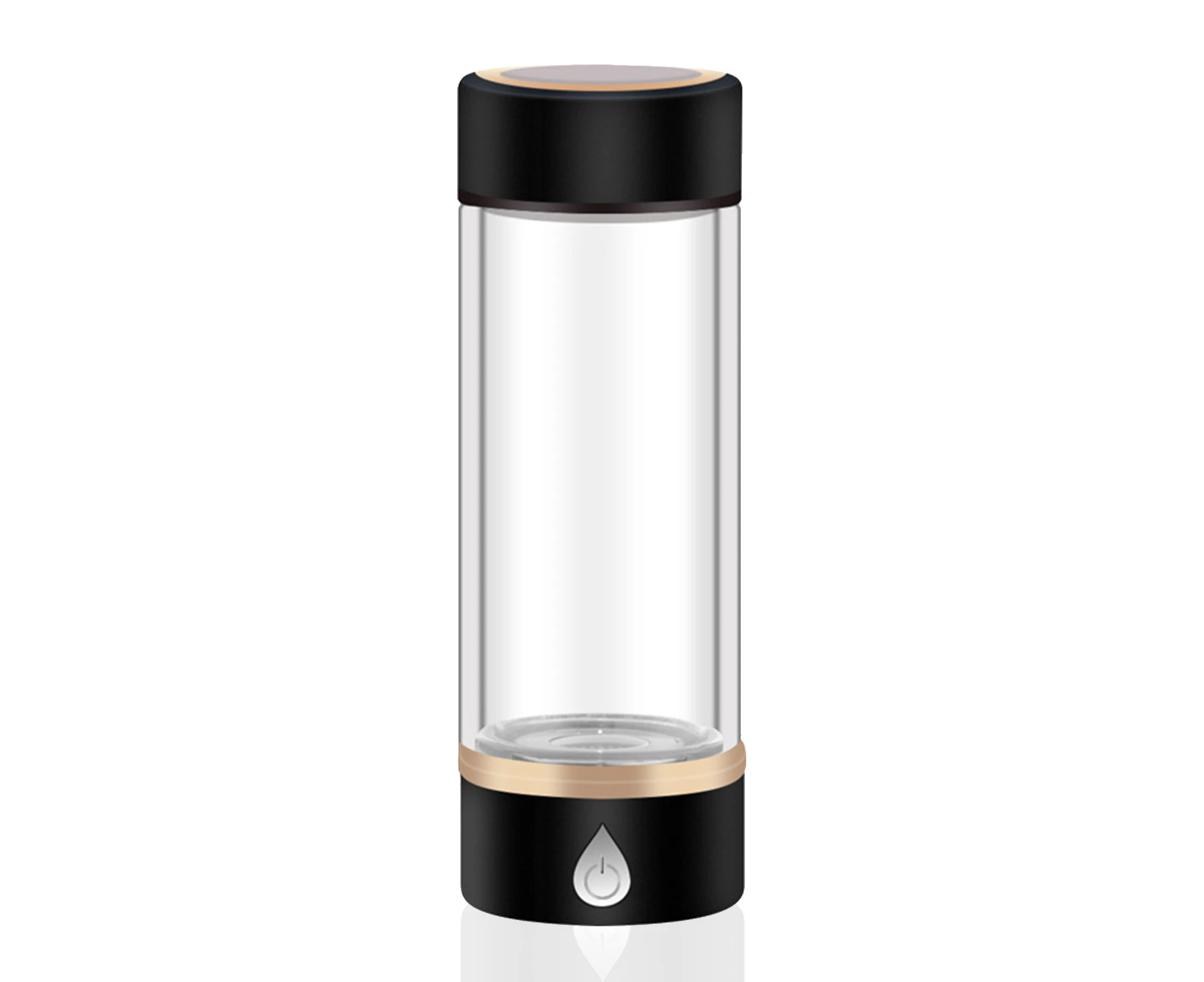 420ml Portable Hydrogen-Rich Water Generator Bottle Rechargeable Hydrogen Water Bottle Glass Cup