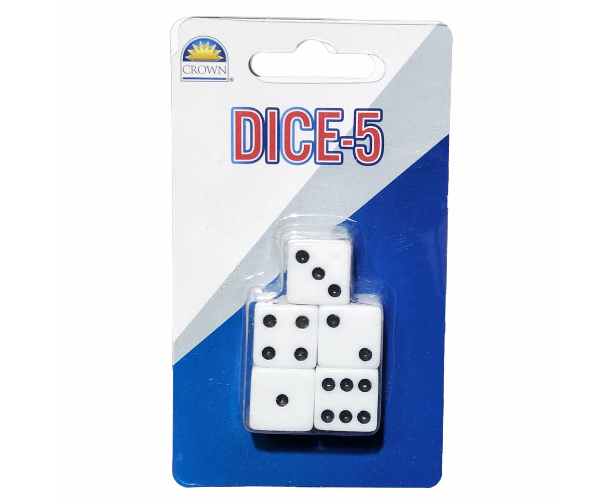 Pack of 5 Dice