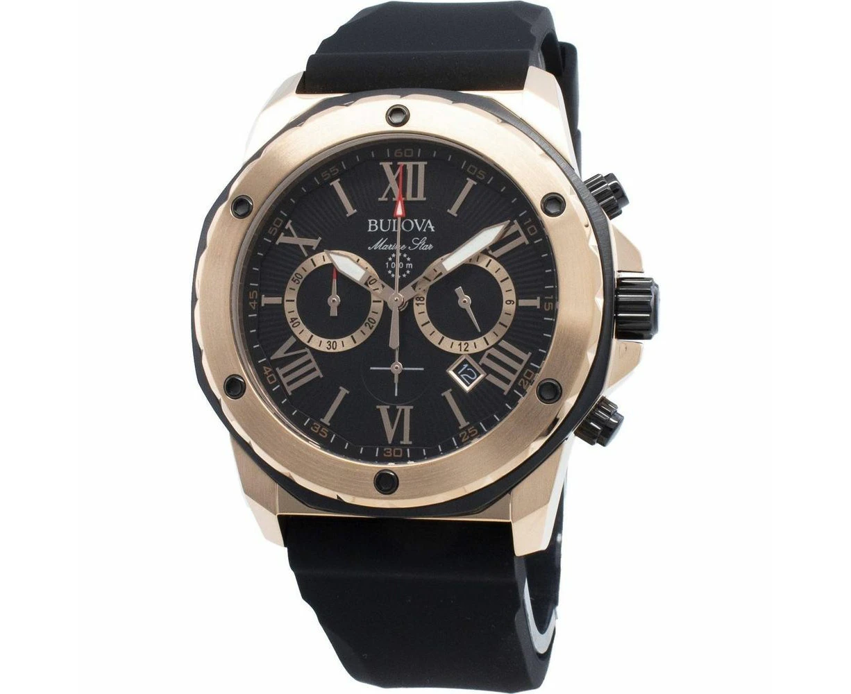 Bulova Marine Star 98b104 Chronograph Quartz Men's Watch