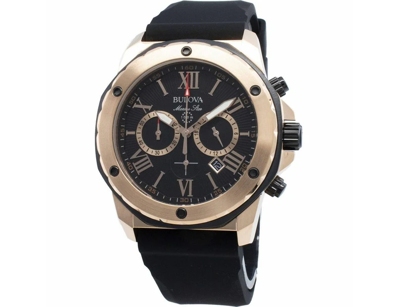 Bulova Marine Star 98b104 Chronograph Quartz Men's Watch