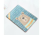 Summer Wearproof Breathable Washable Dog Mat - Cartoon Bear