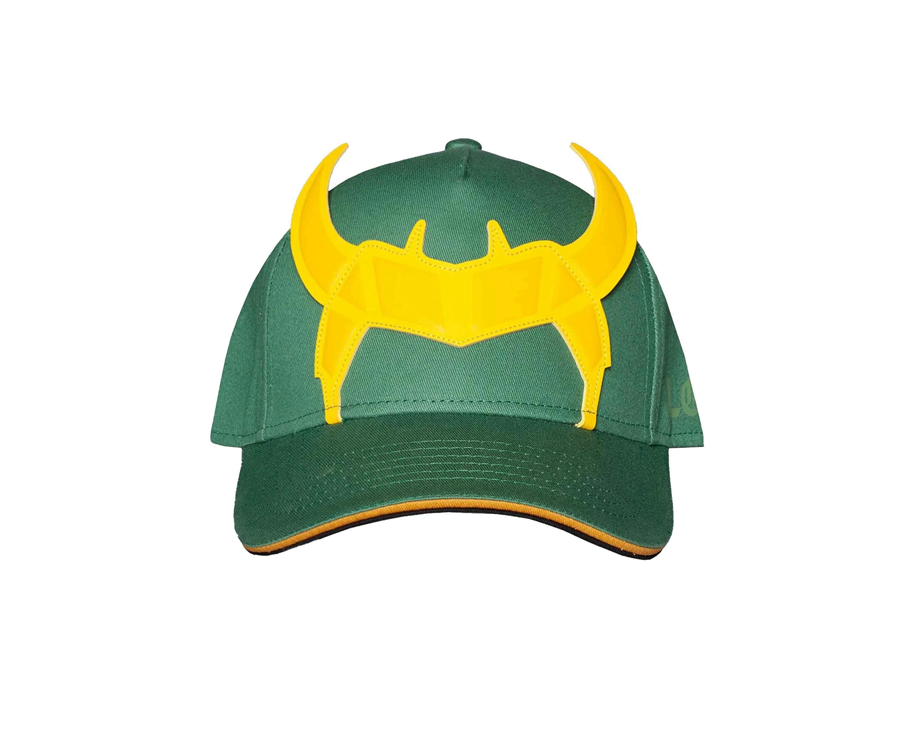 Difuzed Marvel-Loki Men's Novelty Cap Baseball, Multicolour, one Size