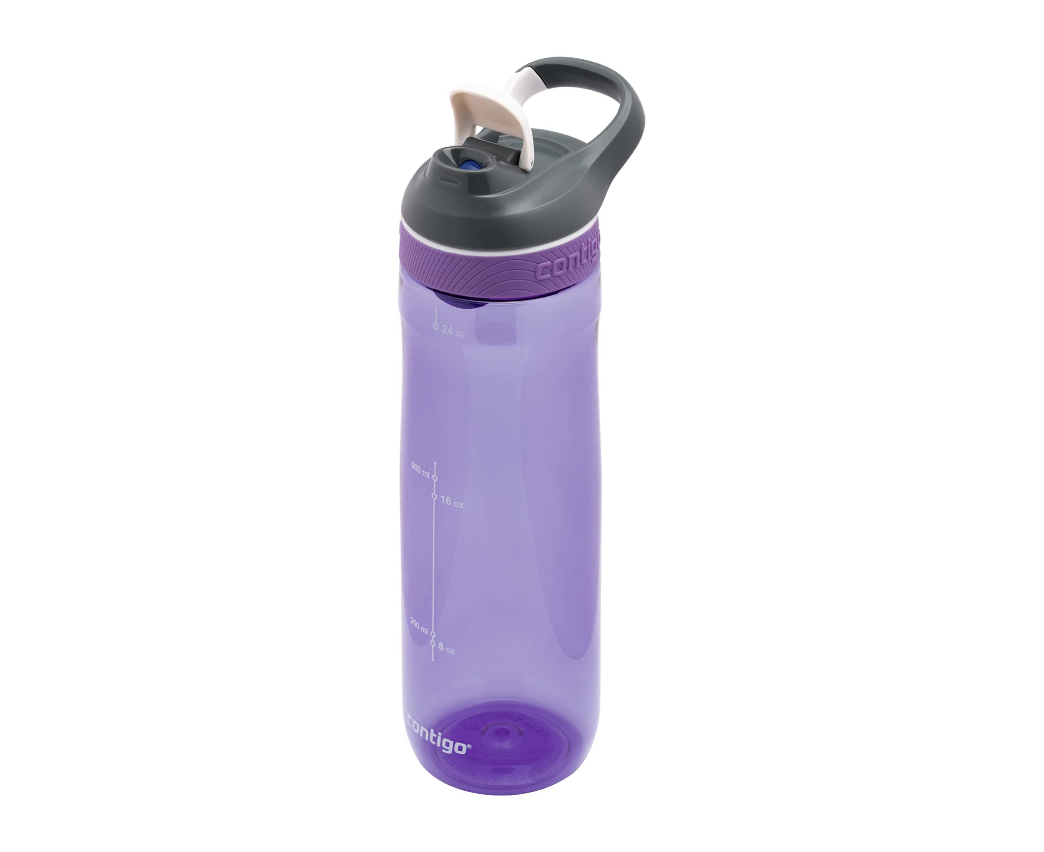 Contigo Cortland Autoseal Water Bottle, Large BPA Free Drinking Bottle, Leakproof Gym Bottle, Dishwasher Safe, Ideal for Sports, Bike, Running, Hiking; Gra