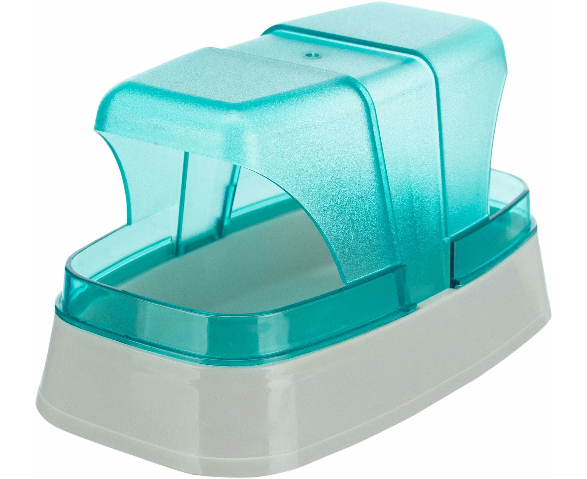 Trixie Sand Bath for Hamster and Mice, 17 x 10 x 10 cm, Dark Blue/Turquoise