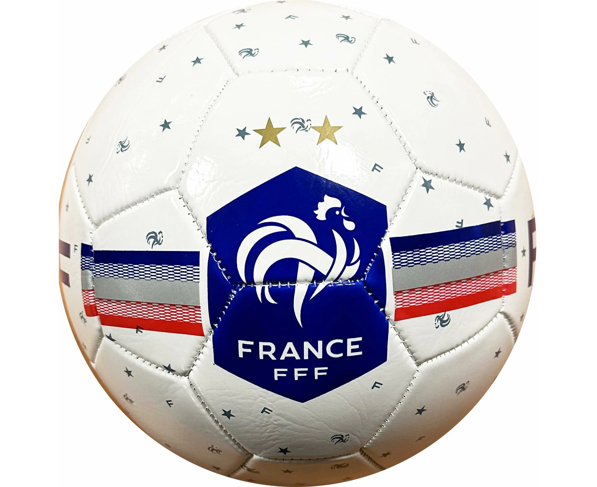 FFF Football – 2 Stars – Official Collection French Football Team – Size 5