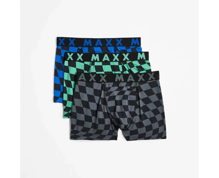 Boys Microfibre Trunks 3 Pack - Maxx