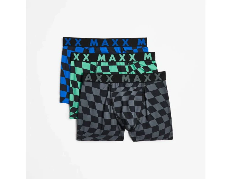 Boys Microfibre Trunks 3 Pack - Maxx