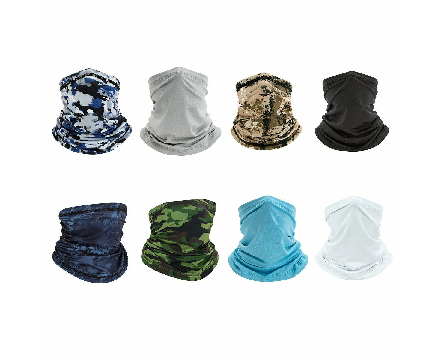 Sunblock Ice Silk Breathable Bandana Bib Face Scarf Fishing Biker Sport Headgear