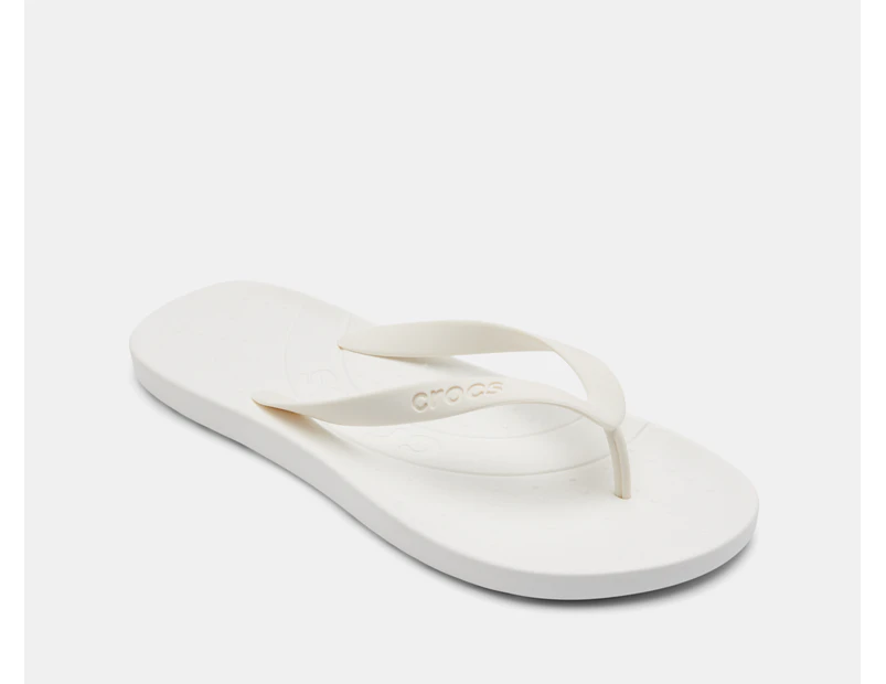 Crocs Unisex Flip Flops - White