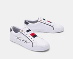 Tommy Hilfiger Women's Essential Slip On Cupsole Sneakers - White