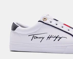 Tommy Hilfiger Women's Essential Slip On Cupsole Sneakers - White