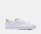 Tommy Hilfiger Women's Touch of Gold Sneakers - White