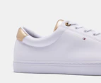 Tommy Hilfiger Women's Touch of Gold Sneakers - White