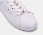 Tommy Hilfiger Women's Touch of Gold Sneakers - White