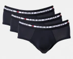 Tommy Hilfiger Men's TH Comfort+ Briefs 3-Pack - Navy