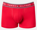 Tommy Hilfiger Men's Cotton Stretch Trunks 3-Pack - New Blue/Red/Midnight Blue