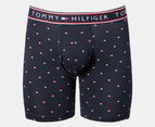 Tommy Hilfiger Men's Cotton Stretch Boxer Briefs 3-Pack - New Blue/Red/Midnight Blue