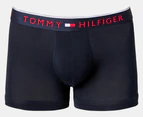 Tommy Hilfiger Men's Smooth Stretch Trunks 3-Pack - Navy