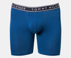 Tommy Hilfiger Men's Cotton Stretch Boxer Briefs 3-Pack - Blue Cloud/Deep Blue/Navy