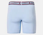 Tommy Hilfiger Men's Cotton Stretch Boxer Briefs 3-Pack - New Blue/Red/Midnight Blue