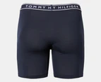 Tommy Hilfiger Men's Cotton Stretch Boxer Briefs 3-Pack - Blue Cloud/Deep Blue/Navy