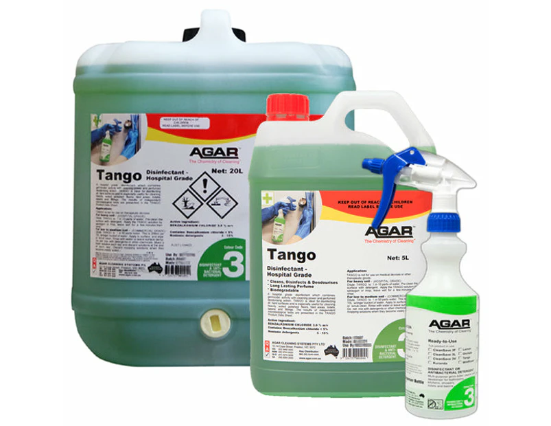 Agar Agar Tango 5Lt Hospital Grade Disinfectant 5Lt