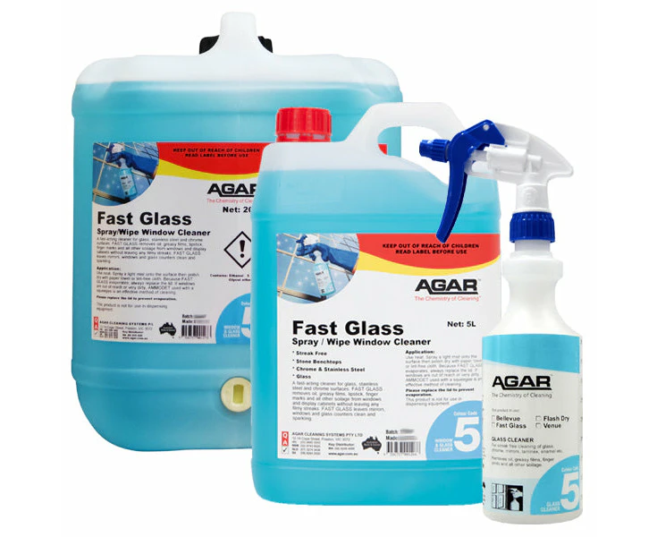 Agar Fast Glass 5Lt Window Cleaner - 5Lt