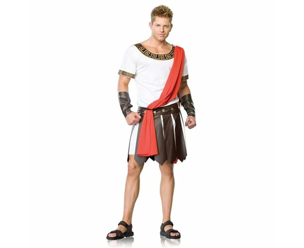 Men's Caesar Costume Roman Fancy Dress Party