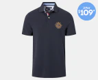 Tommy Hilfiger Men's Trevor Short Sleeve Polo Shirt - Desert Sky