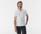 Tommy Hilfiger Men's Summer Essential Jersey Slim Fit Polo Shirt - Fresh White